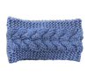 bandeaux en laine pour cheveux  Bleu Persan